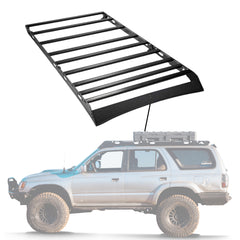 Sherpa - The Matterhorn Full Height Aluminum Roof Rack with Crossbars Made for 1996-2002 Toyota 4Runner - Drill Free Rack for Tents; Kayaks; Bikes; Skis Made in the USA