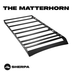 Sherpa - The Matterhorn Full Height Aluminum Roof Rack with Crossbars Made for 1996-2002 Toyota 4Runner - Drill Free Rack for Tents; Kayaks; Bikes; Skis Made in the USA
