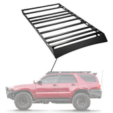 Sherpa - The Princeton Full Height Aluminum Roof Rack with Crossbars Made for 2003-2009 Toyota 4Runner - Drill Free Rack for Tents; Kayaks; Bikes; Skis Made in the USA