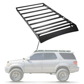 Sherpa - The Belford Full Height Aluminum Roof Rack with Crossbars Made for 2001-2007 Toyota Sequoia - Drill Free Rack for Tents; Kayaks; Bikes; Skis Made in the USA