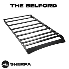 Sherpa - The Belford Full Height Aluminum Roof Rack with Crossbars Made for 2001-2007 Toyota Sequoia - Drill Free Rack for Tents; Kayaks; Bikes; Skis Made in the USA