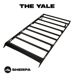 Sherpa -The Yale Full Height Aluminum Roof Rack with Crossbars Made for 2010-2023 Lexus GX460 - Drill Free Rack for Tents; Kayaks; Bikes; Skis Made in the USA