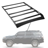 Sherpa - The Needle Half Height Aluminum Roof Rack with Crossbars Made for 2010-2024 Toyota 4Runner - Drill Free Rack for Tents; Kayaks; Bikes; Skis Made in the USA