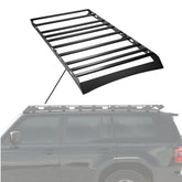 Sherpa - The Atlas Half Height/Single Row Light Aluminum Roof Rack with Crossbars Made for 2024-25 Land Cruiser / Lexus GX550 - Drill Free Rack for Tents; Kayaks; Bikes; Skis Made in the USA
