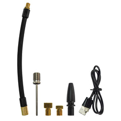 Stop & Go CL-RCP Portable USB Rechargeable Cordless Tire Inflator 120 PSI Compressor w/ Digital Display & Worklight for Cars, Motorcycles, and Bicycles