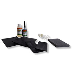 Stop & Go SW1010 5 Minute Emergency External Sidewall Tubeless Tire Repair Kit for Punctures on ATV, UTV, Trailer, Lawnmower, Off-Road RZRs, Side by Sides, & Golf Cart Tires (Large Patch)