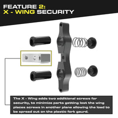 Tamer WDS 2.0 HH-17 Ring & Black Double Button X-wing Holeshot Device