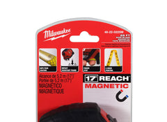 Milwaukee 48-22-0225M 25ft Wide Blade 17 ft. Reach Magnetic Tape Measure