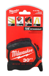 Milwaukee 48-22-0230 30 ft. x 1.3 in. Wide Blade Tape Measure