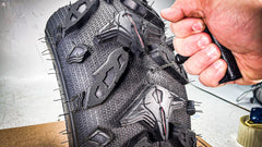 Stop & Go 1085 31 Piece Deluxe Tubeless Tire Plugger Repair Kit Punctures and Flats on Car, Motorcycle, ATV, Jeep, Truck, & Tractor plug (25 Mushroom Plugs)