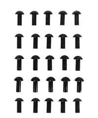 Stop & Go 4075 Mushroom Tire Plugs for Punctures and Flats, 1" Length x 5/16" Shaft Diameter, 25 Pack for Tubeless Tires on Motorcycles, ATVs, UTVs, Cars, and Trucks