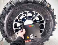 Stop & Go 5001 24 Piece Tubeless Mushroom Plug Tire Mobility Repair Kit & Air Compressor for Punctures & Flats on Car, Trucks, Trailers, & ATV (15 Plugs)