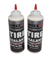MASSFX Premium Flat Tire Sealant 32 oz - Prevents & Seals - Made in USA (2 pk)