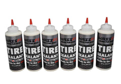 MASSFX Premium Flat Tire Sealant 32 oz - Prevents & Seals - Made in USA (6 pk)
