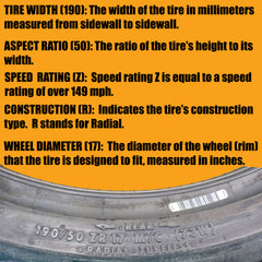 Continental ContiMotion 190/50ZR-17 Rear Sport Touring Motorcycle Tire