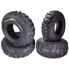 Kenda Bearclaw EX K573 - 23x8-10 Front & 24x11-10 Rear Tires for All Terrain (ATV), UTV, and Side by Side (SxS) Vehicles - 6-Ply - Bear Claw EX 23x8x10 24x11x10 (4-Pack)
