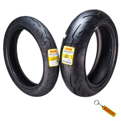 Pirelli Diablo Rosso 4 IV Street Sport 120/70ZR17 190/55ZR17 Motorcycle Tire Set