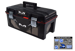 Matrix Concepts M01 Track Toolbox Black/Silver with Small Sticker Kit