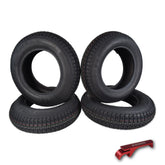 Kenda K550 ST205/75D15 Loadstar Trailer Tire Bias-Ply Tire for Superior Towing Performance with Enhanced Stability for Utility Trailers, Cargo Trailers, and Boat Trailers with Kenda Keychain (4 Pack)