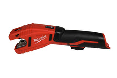 Milwaukee M12 12V Lithium-Ion Cordless Copper Tubing Cutter Kit, 3/8 in. to 1 in. Capacity, 500 RPM, with 1.5Ah Battery, Charger, and Carrying Case-Fast Cutting for Plumbing and HVAC-(2471-21)