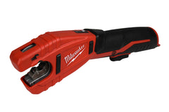 Milwaukee M12 12V Lithium-Ion Cordless Copper Tubing Cutter Kit, 3/8 in. to 1 in. Capacity, 500 RPM, with 1.5Ah Battery, Charger, and Carrying Case-Fast Cutting for Plumbing and HVAC-(2471-21)