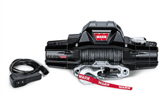 Warn ZEON 10-S 12V Winch with 100ft of 3/8in Synthetic Rope Wired Remote