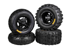 MASSFX 21x7-10 20x10-9 ATV Front Rear Tire & Wheel Kit 21x7x10 20x10x9 (4 Pack)