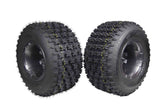 MASSFX 20x10-9 ATV Rear Tire & 9x8 4/115 Gun Metal Wheel Kit 20x10x9 (2 Pack)