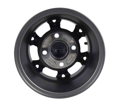 MASSFX 10x7 Golf Cart Rims with 4/101.6 or 4 on 4" Bolt Pattern-Gun Metal Grey-2 pk