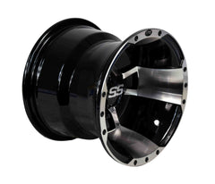 ITP 10SS13 10x8 4/115 3+5 Offset SS112 Front/Rear Machined Sport Alloy Wheel