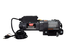 Warn 80010 AC 120V Electric Utility Winch with 43' Wire Rope & 1000 lbs. Pull Capacity