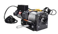 Warn 80010 AC 120V Electric Utility Winch with 43' Wire Rope & 1000 lbs. Pull Capacity
