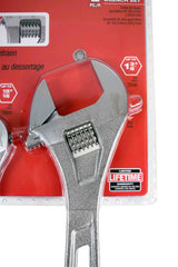 Milwaukee 48-22-7400 6 in. & 10 in. Adjustable Chrome Steel Wrench Set