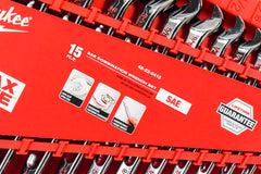 Milwaukee Electric Tools 48-22-9415 Combination Wrench Set - SAE