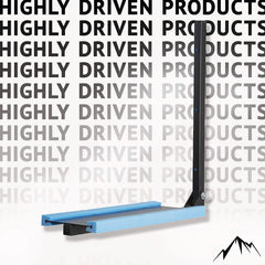 Highly Driven Sto-R-Doors 150 Pound Wall Rack for Bicycle Tires, Hoses, and Electrical Cords – Multi-Use Garage and Home Storage Solution