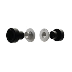 Syndyt Expert BMX Bike Axle Adaptor 10mm - Stainless Steel Flange Washers & 6061 Aluminum Sleeves, Includes 2 Axle Sleeves and 2 Washers for Rigid Frame Connection