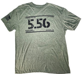 Black Rain Ordnance 5.56 Ammo Logo Premium Unisex Short Sleeve T-Shirt