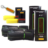 Pirelli Cinturato Velo TLR 28-622 (700 x 28c) Road Bicycle Tire & 25/32-622 Presta P ZERO SmarTUBE - Armour Tech, Clincher Type, Tubeless Ready Bike Tire with Keychain 700x28c(2-Pack Tire & Tubes)