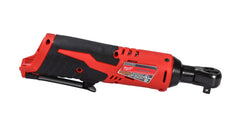 Milwaukee 2457-20 12V Cordless 3/8″ Ratchet – 35 ft-lb Torque, 250 RPM, 10.75″ Length, 3/4″ Low-Profile Head, Variable Speed Trigger, LED Light, Steel Housing (Tool-Only)