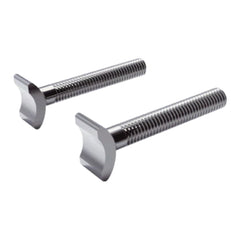 Syndyt BMX Bike Expert Stubby Chain Tensioner Screws - Stainless Steel M6, Low-Profile, Compatible with 10mm/15mm Axle Adaptors for BMX Racing