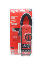Milwaukee Clamp Meter for HVAC/R – True RMS HVAC Clamp Meter with Voltage, Temperature & Microamps Measurement – Built-In LED Work Light, Thin Jaws, and Rugged Overmold for Field Service Technicians