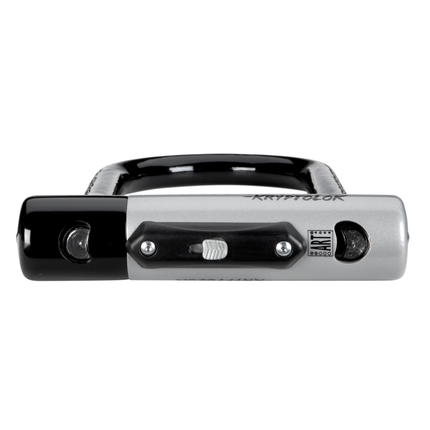 Kryptonite Kryptolok ATB U-Lock,  12.7mm hardened performance steel shackle, Double deadbolt design, 2 Stainless Steel Keys, Lightweight 3.2 lbs, High Security for E-Bikes, Mountain Bikes, & Scooters