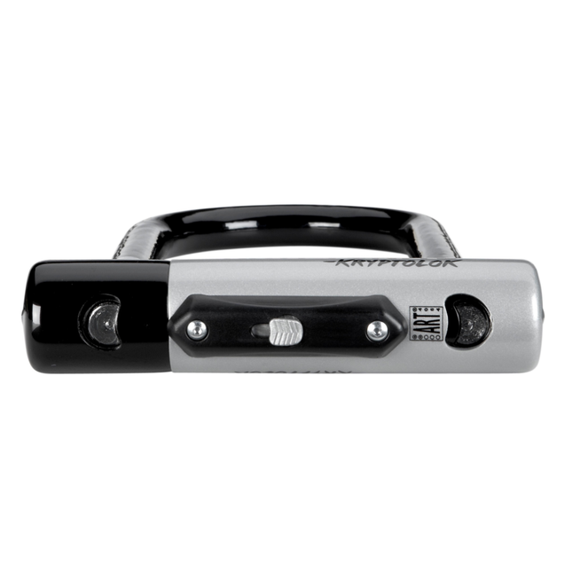 Kryptonite Kryptolok ATB U-Lock,  12.7mm hardened performance steel shackle, Double deadbolt design, 2 Stainless Steel Keys, Lightweight 3.2 lbs, High Security for E-Bikes, Mountain Bikes, & Scooters