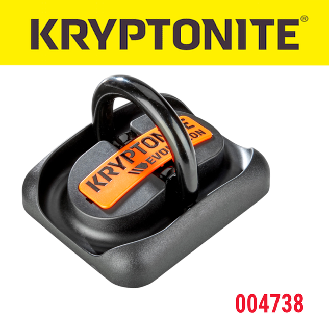 Kryptonite Evo. Ground Anchor + Heavy Duty Steel Ground Anchor Fixing Kit
