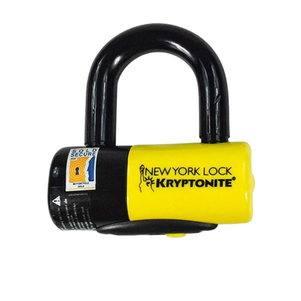 Kryptonite New York 1515 Legend Chain & Disc Lock + Stronghold Anchor, 4.9 ft Long 15 mm Steel Chain & Disc Lock with Keys,  Durable steel anchor mounts, Permanent Locking Point for Bikes