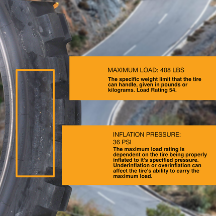 Continental TKC80 Dual Sport Front Motorcycle Tire 110/80B19 M/C 59Q Tubeless (TL) Mud & Snow M+S - Premium All-Terrain On/Off-Road Performance Front Tire for Adventure Touring Motorcycles