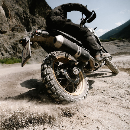 Continental TKC 80² 120/70-19 M/C 60R TL M+S Front Motorcycle Tire – Heavy-Duty Dual-Sport / Adventure Off-Road Front Tire for On and Off-Road Performance