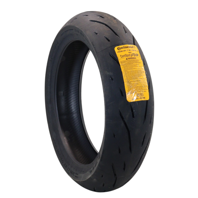 Continental ContiSportAttack 5 160/60ZR17 M/C (69W) TL Rear Motorcycle Tire - High Performance Hypersport Radial Tire for Sportbikes, Track & Street Riding, Tubeless