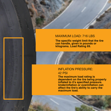 Continental ContiSportAttack 5 160/60ZR17 M/C (69W) TL Rear Motorcycle Tire - High Performance Hypersport Radial Tire for Sportbikes, Track & Street Riding, Tubeless