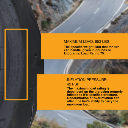 Continental ContiSportAttack 5 190/55ZR17 M/C (75W) TL Rear Motorcycle Tire - High Performance Hypersport Radial Tire for Sportbikes, Track & Street Riding, Tubeless